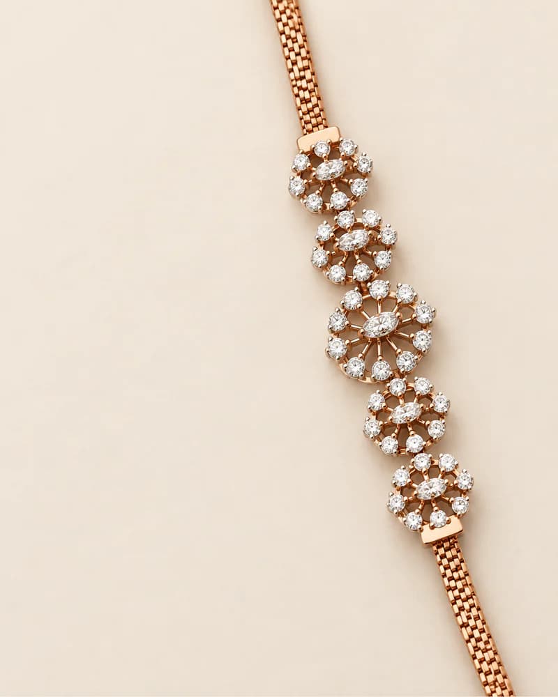 Laboratory-Grown Diamond Bracelets - Shop Online India | Maanorah