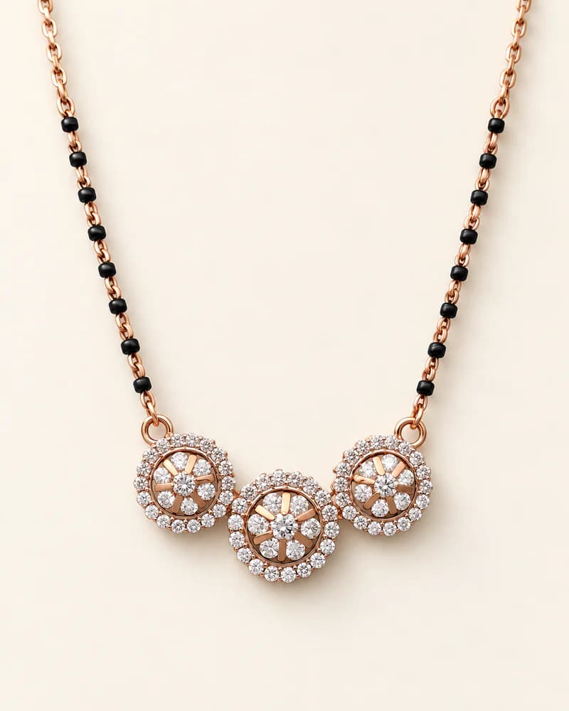 Laboratory-Grown Diamond Mangalsutra - Shop Online India | Maanorah